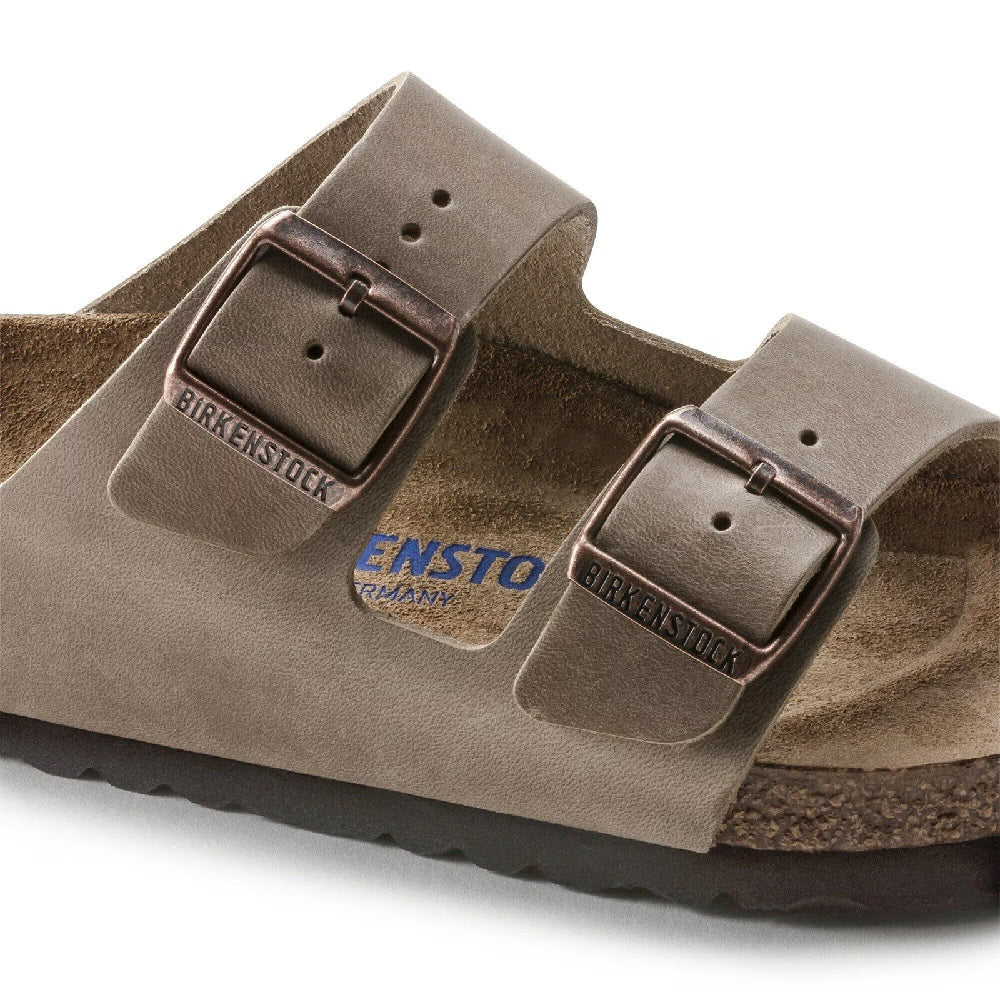 Unisex Birkenstock Arizona Soft Footbed Narrow Fit Toba Brown (0552813) Sneakers - Premium Brand Shoes for Men and Women