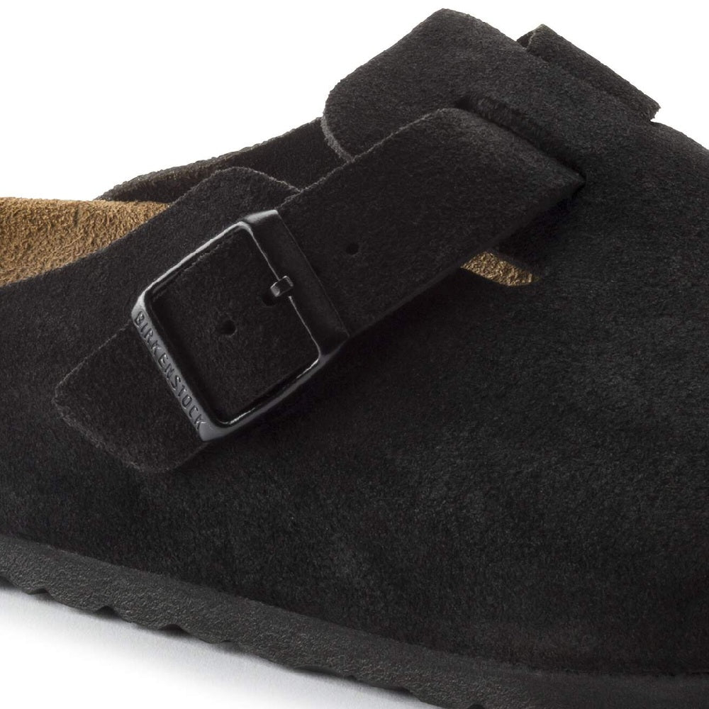 Unisex Birkenstock Boston Soft Footbed Narrow Fit Black (0660473) Sneakers - Premium Brand Shoes for Men and Women