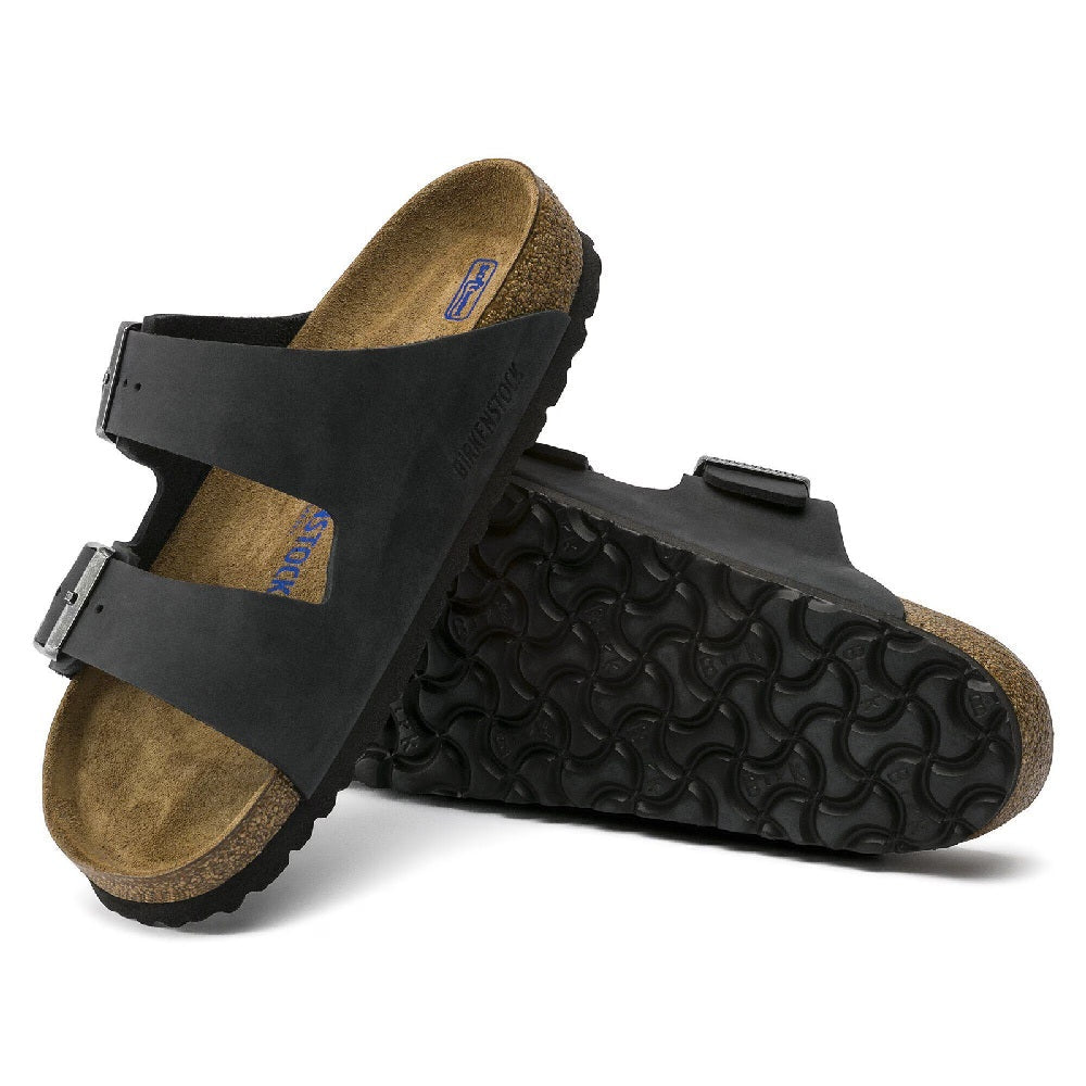 Unisex Birkenstock Arizona Soft Footbed Narrow Fit Black (0752483) Sneakers - Premium Brand Shoes for Men and Women