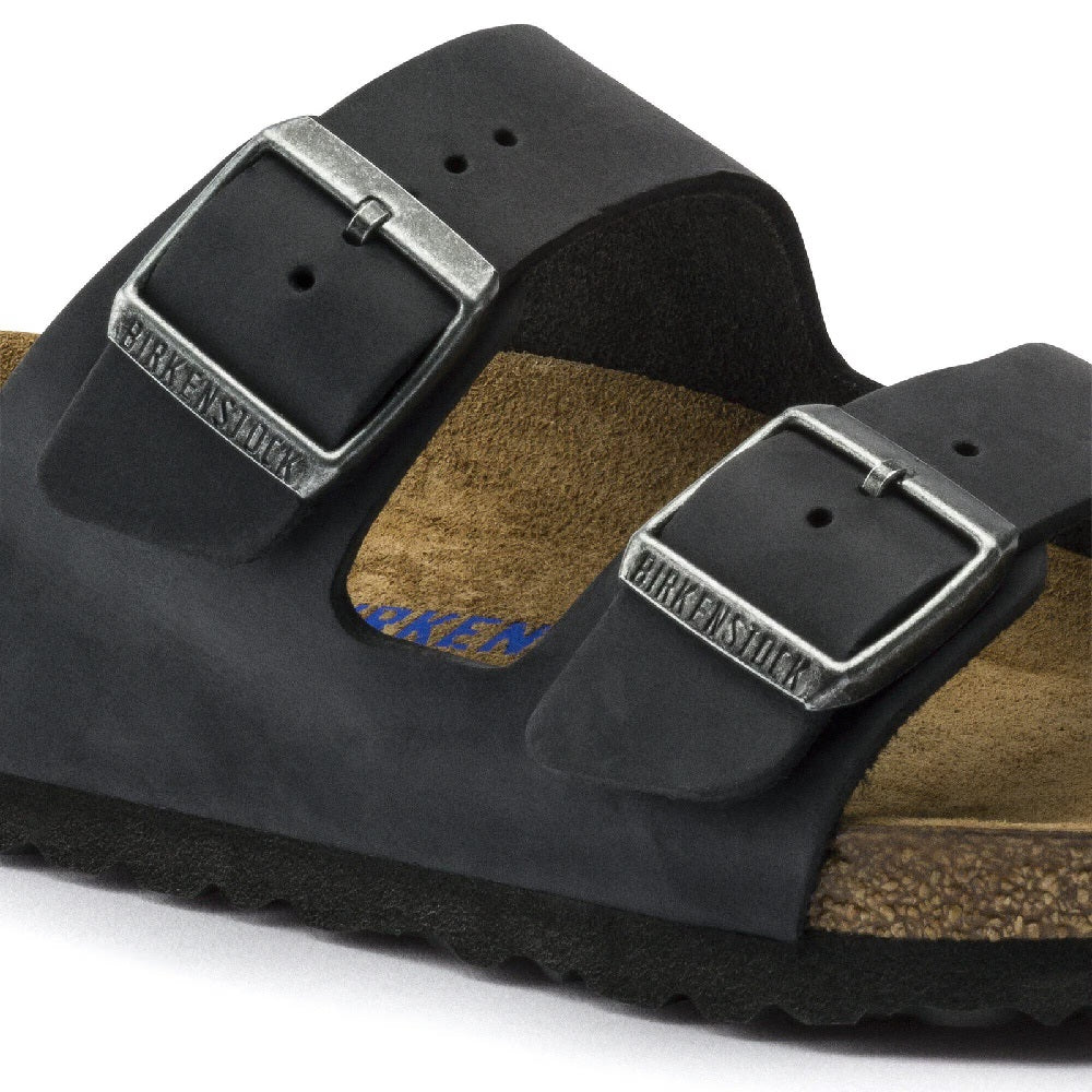 Unisex Birkenstock Arizona Soft Footbed Narrow Fit Black (0752483) Sneakers - Premium Brand Shoes for Men and Women