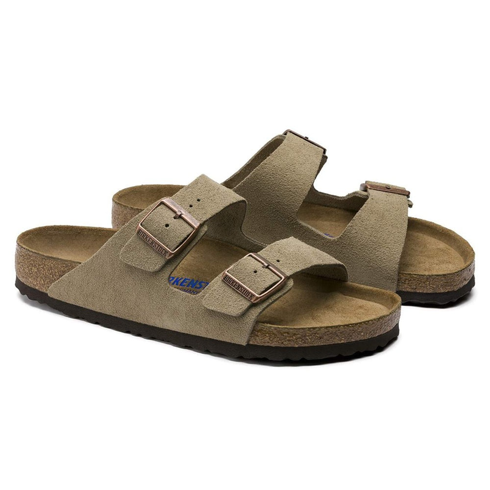 Unisex Birkenstock Arizona Soft Footbed Narrow Fit Taupe (0951303) Sneakers - Premium Brand Shoes for Men and Women