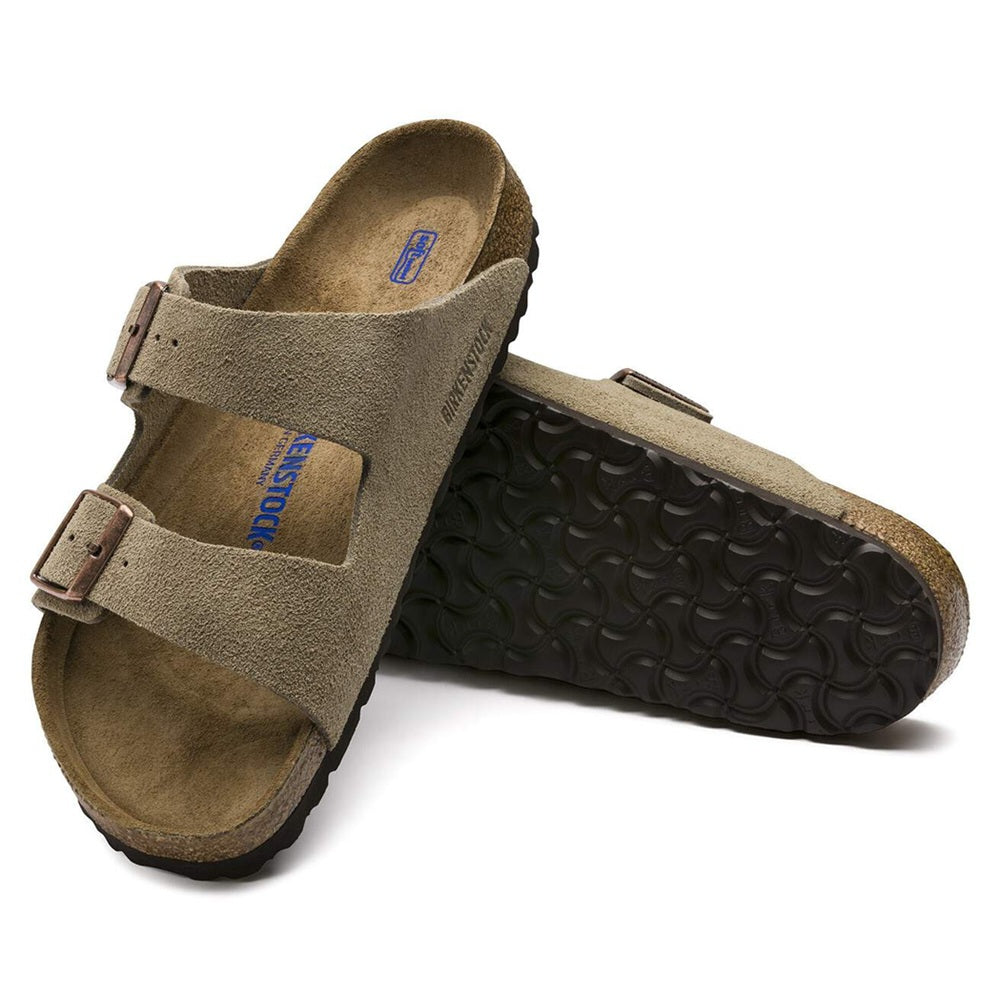 Unisex Birkenstock Arizona Soft Footbed Narrow Fit Taupe (0951303) Sneakers - Premium Brand Shoes for Men and Women