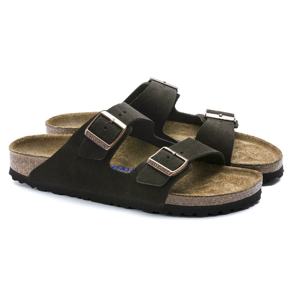 Unisex Birkenstock Arizona Soft Footbed Narrow Fit Mocha (0951313) Sneakers - Premium Brand Shoes for Men and Women