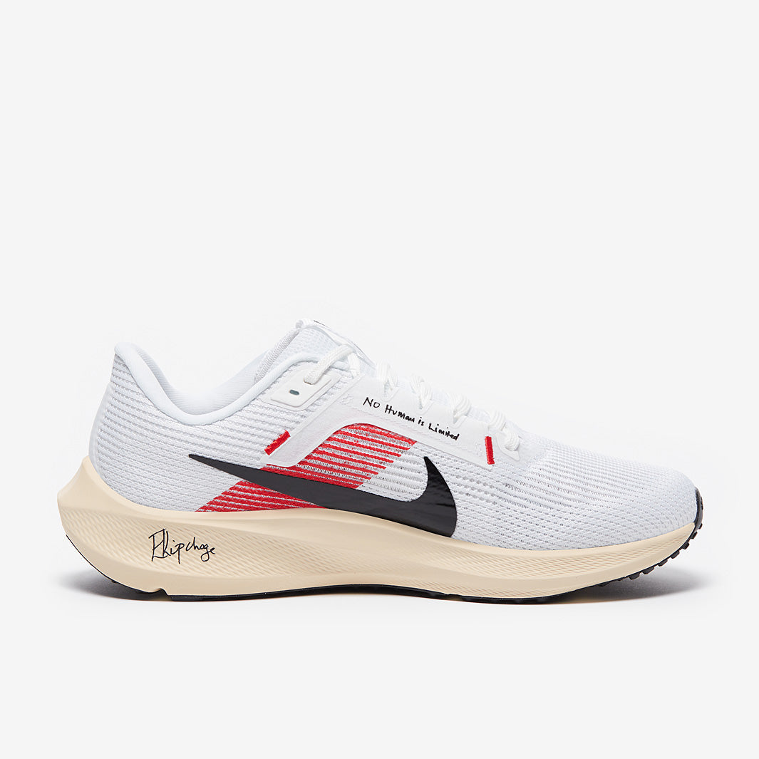Nike Pegasus 40 - White/Black-Chile Red