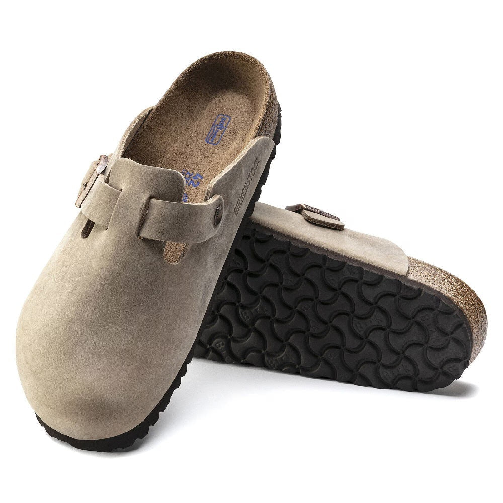 Unisex Birkenstock Boston Soft Footbed Toba Brown (1018147) Sneakers - Premium Brand Shoes for Men and Women
