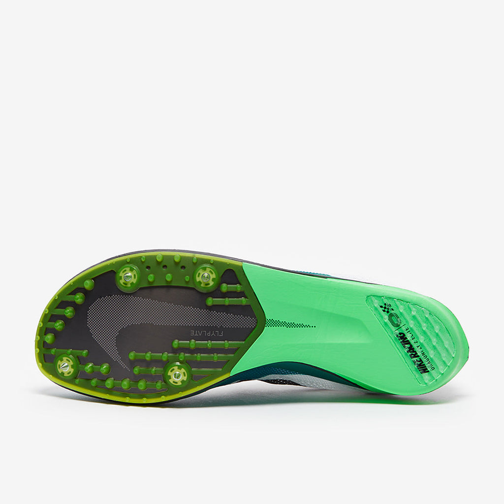 Nike Zoomx Dragonfly 2 Elite - White/Black-Bright Spruce
