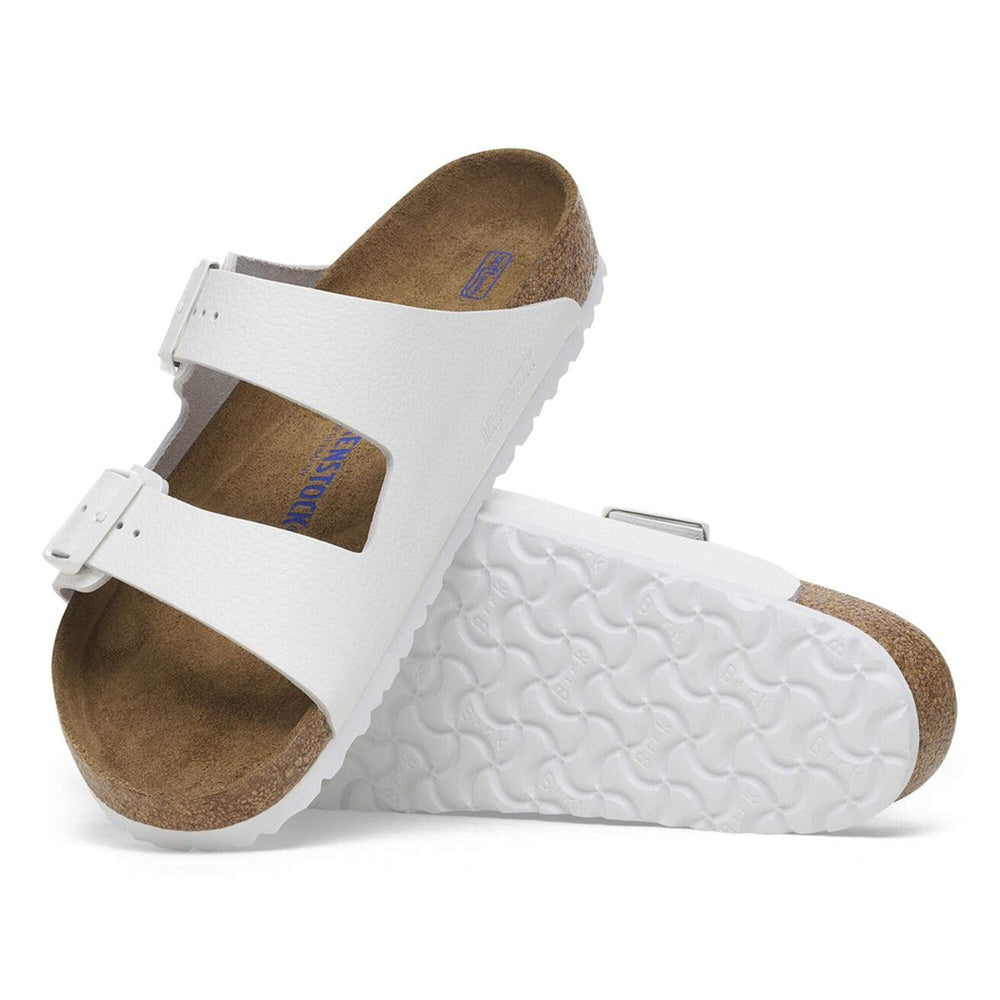 Unisex Birkenstock Arizona Soft Footbed Narrow Fit White (1024952) Sneakers - Premium Brand Shoes for Men and Women