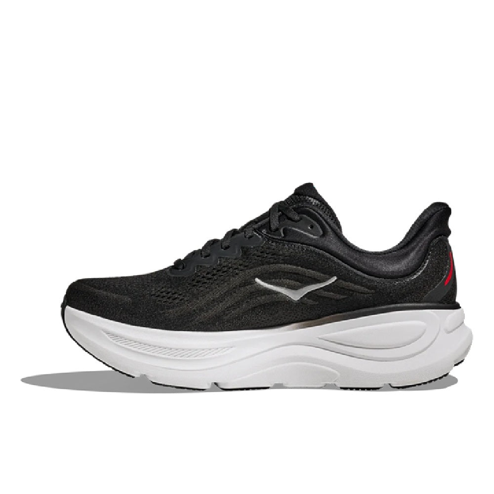 Men's HOKA Bondi 9 Black/vermillion (1162011-bkvr) Sneakers - Premium Brand Shoes for Men and Women