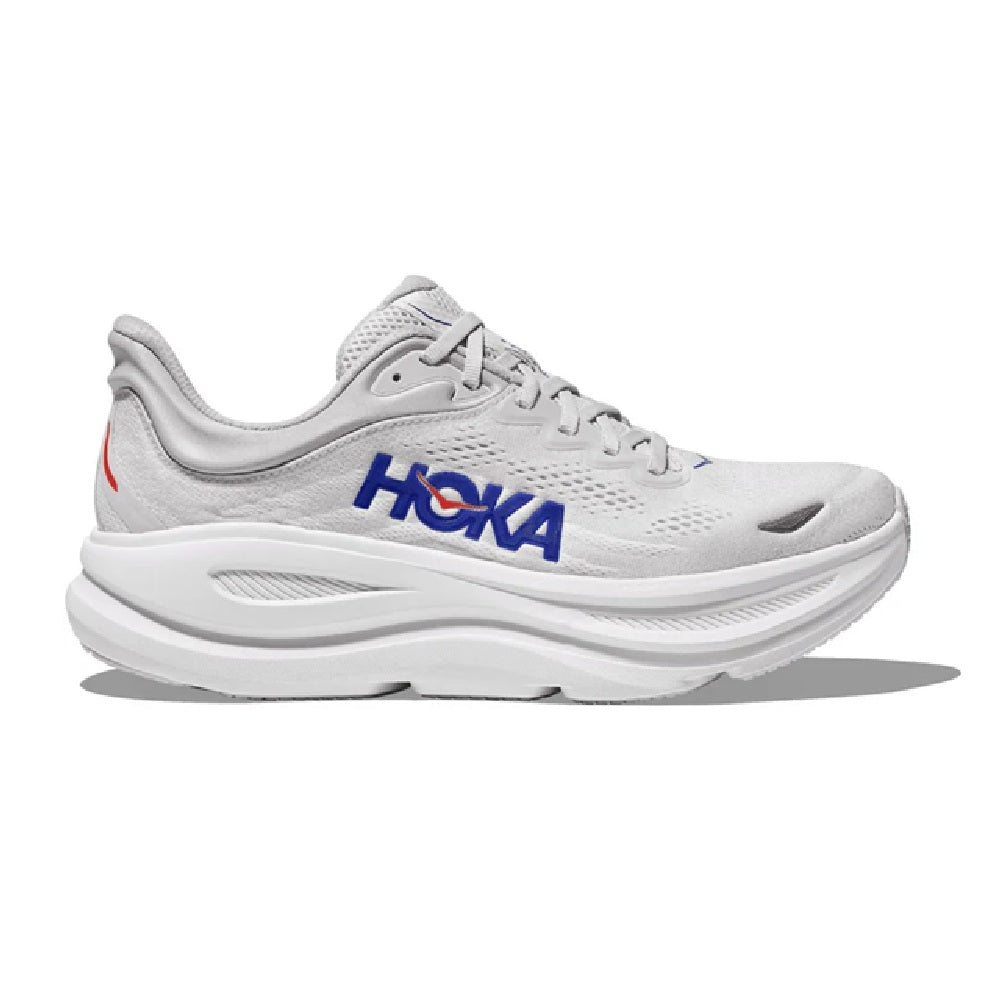 Men's HOKA Bondi 9 Cosmic Grey/ultramarine (1162011-cylt) Sneakers - Premium Brand Shoes for Men and Women