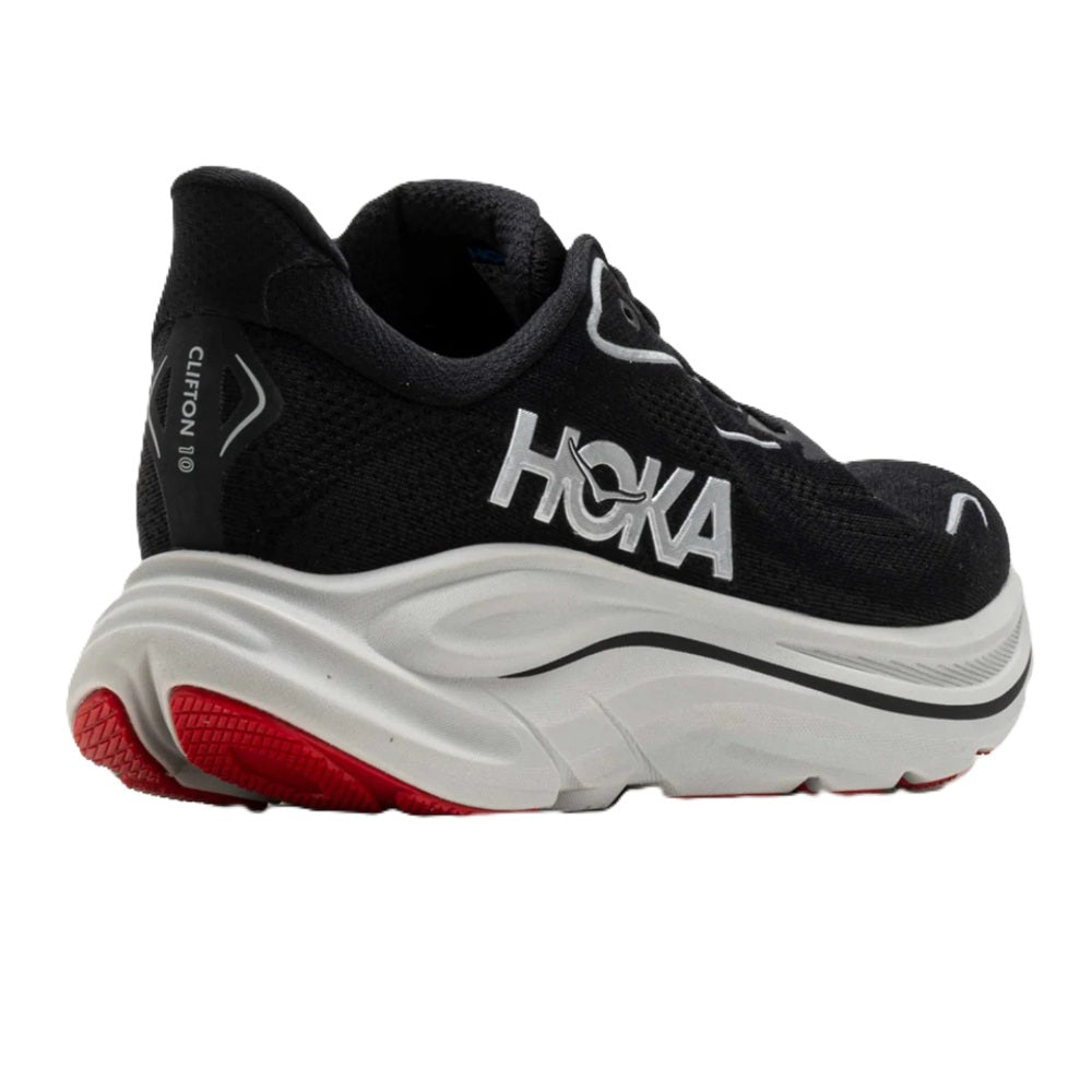 Men's HOKA Clifton 10 Black/silver (1162030-bksv) Sneakers - Premium Brand Shoes for Men and Women