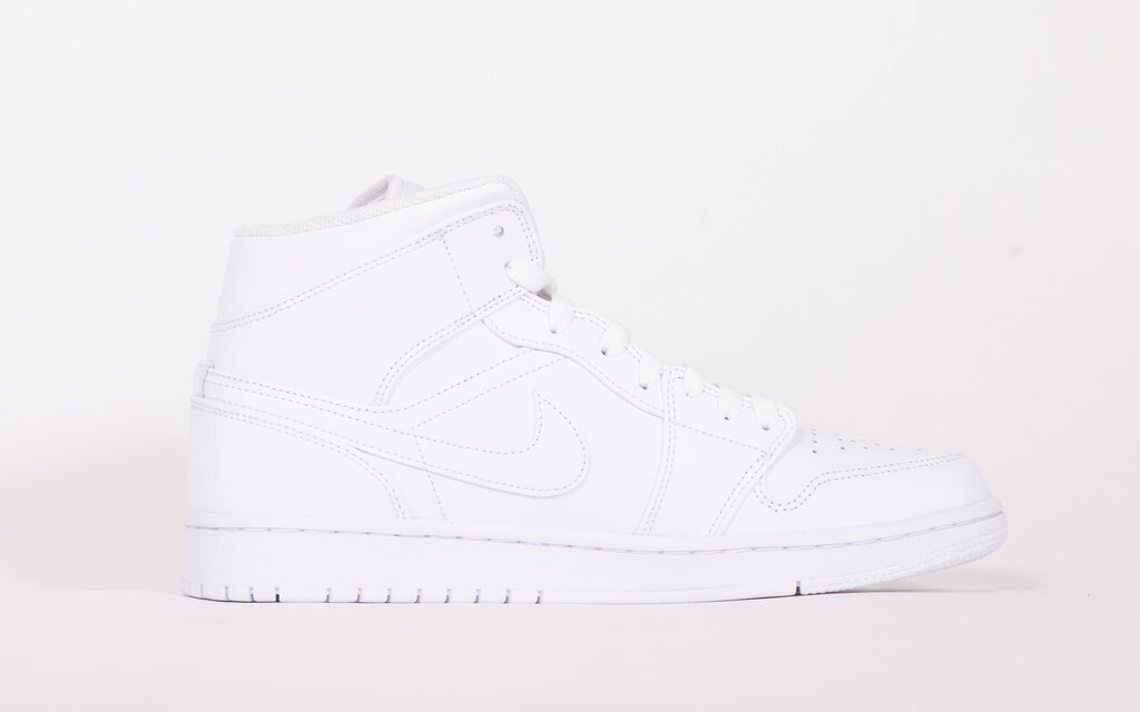 Air Jordan 1 Mid 'Triple White' (2020)