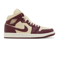 Air Jordan 1 Mid SE 'Split Beach Cherrywood Red' Women's (2022)
