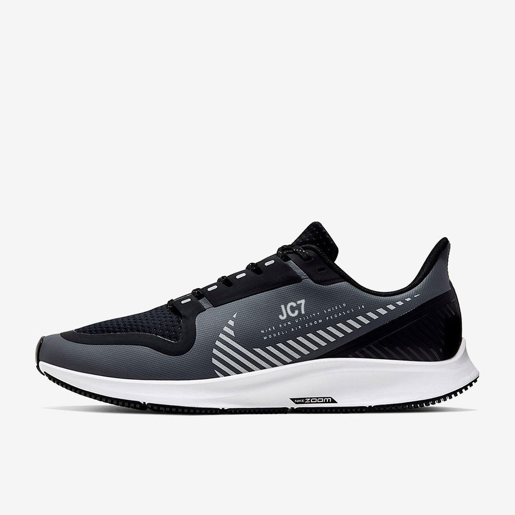 Nike Air Zoom Pegasus 36 Shield  -  Cool Grey/Silver-Black