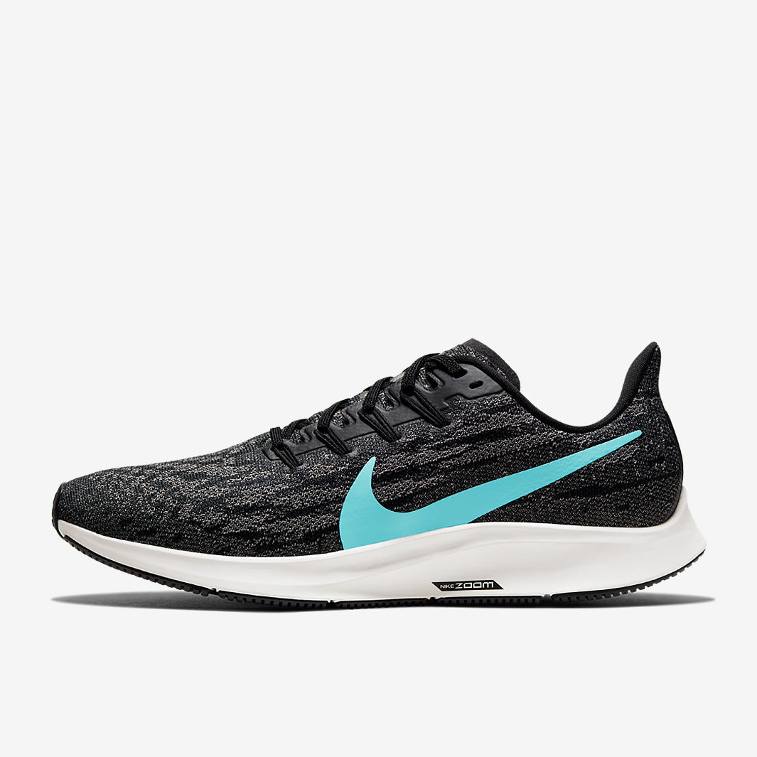 Nike Air Zoom Pegasus 36 -  Black/Aurora Green-Pumice