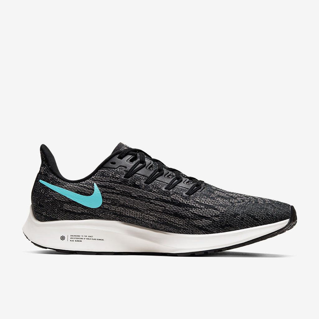 Nike Air Zoom Pegasus 36 -  Black/Aurora Green-Pumice