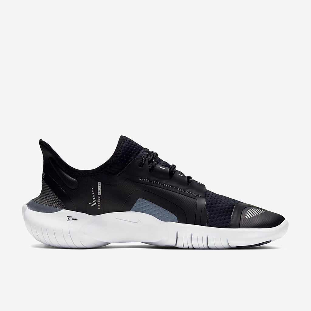Nike Free RN 5.0 Shield  -  Black/Silver