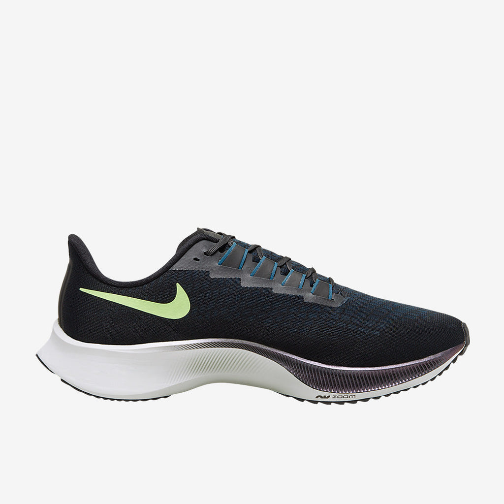 Nike Air Zoom Pegasus 37 - Black/Lime Blast-Blue