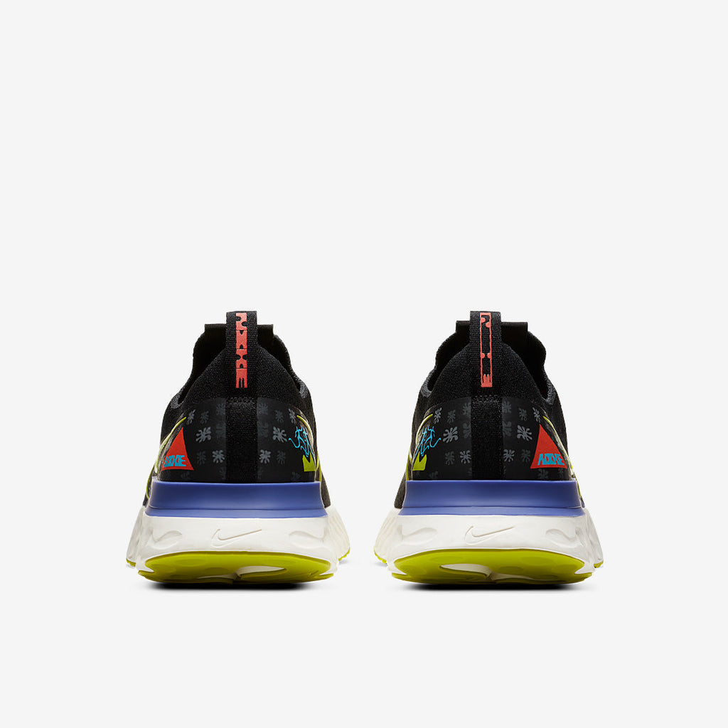 Nike React Infinity Run Flyknit A.I.R. Chaz Bundick - Black/Bright Cactus-Sail