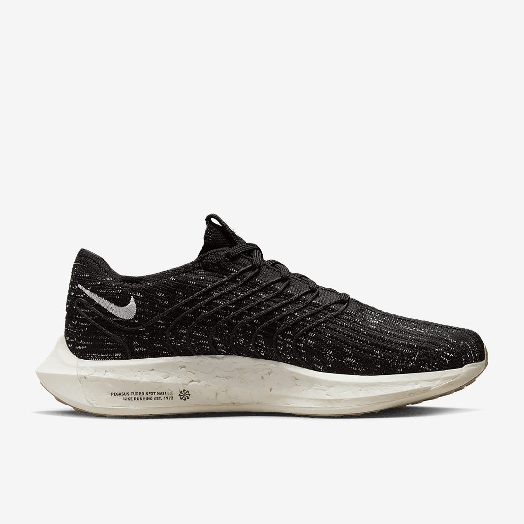 Nike Pegasus Turbo Next Nature - Black/Sail-Off Noir
