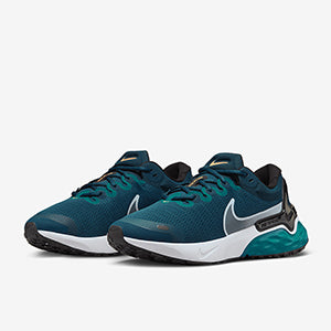 Nike Renew Run 3 - Valerian Blue/White-Bright Spruce