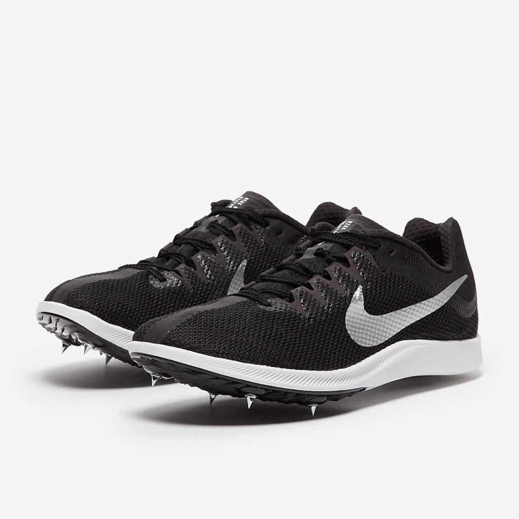 Nike Rival Distance - Black/Metallic Silver