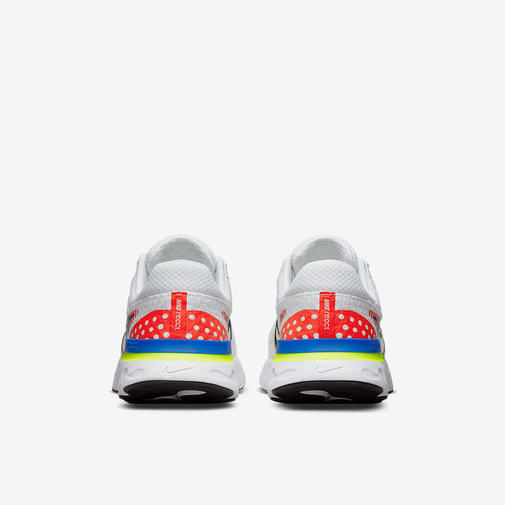 Nike React Infinity Run Flyknit 3 Premium - White/Black-Racer Blue