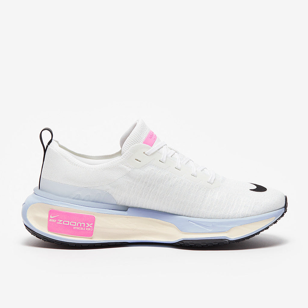 Nike Invincible Run Flyknit 3 - White/Black-Football Grey