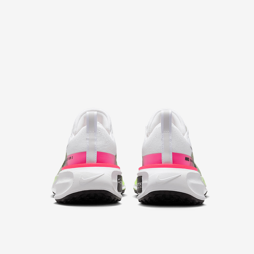 Nike Invincible Run Flyknit 3 - White/Black-Volt