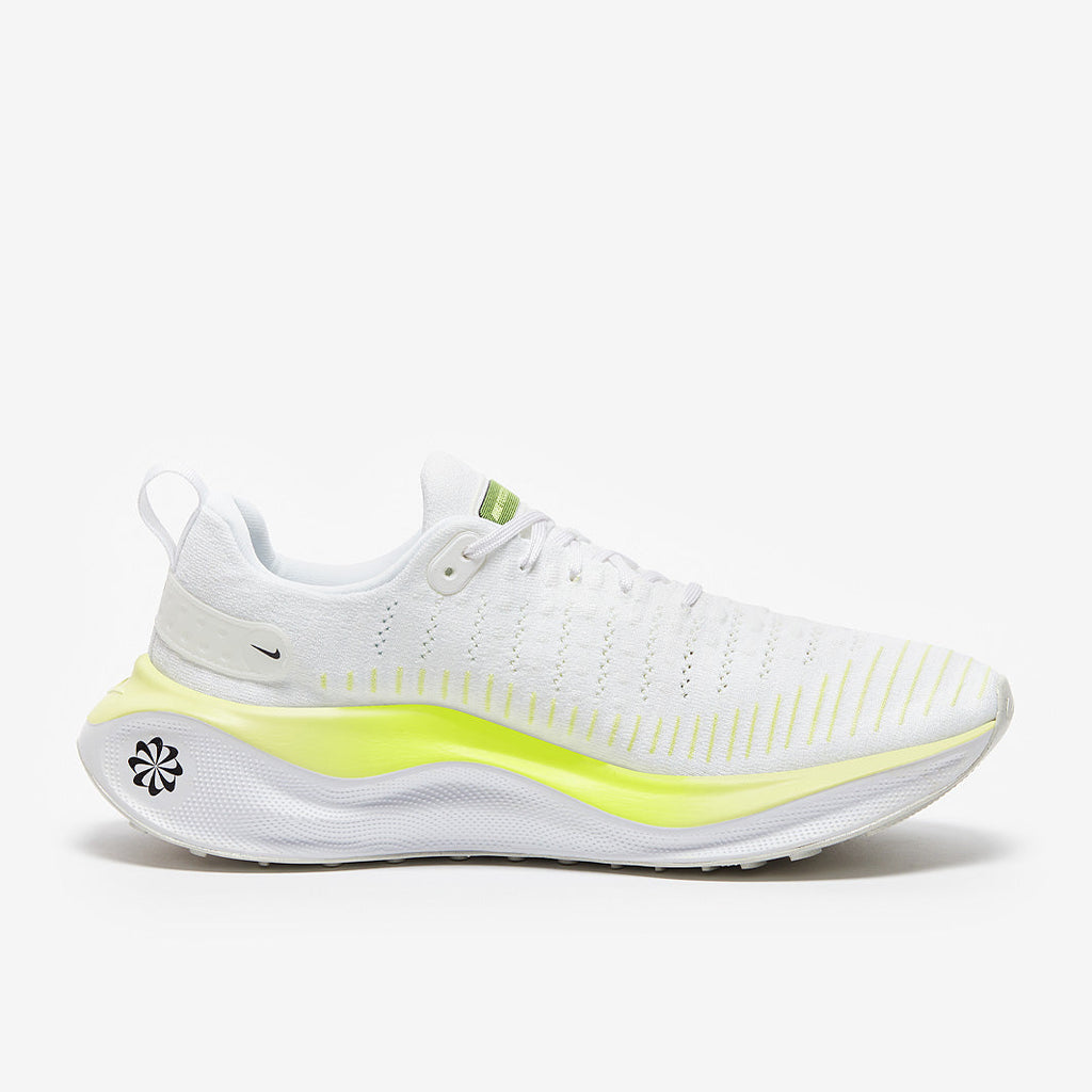 Nike Infinity Run Flyknit 4 - White/Black-LT Lemon Twist
