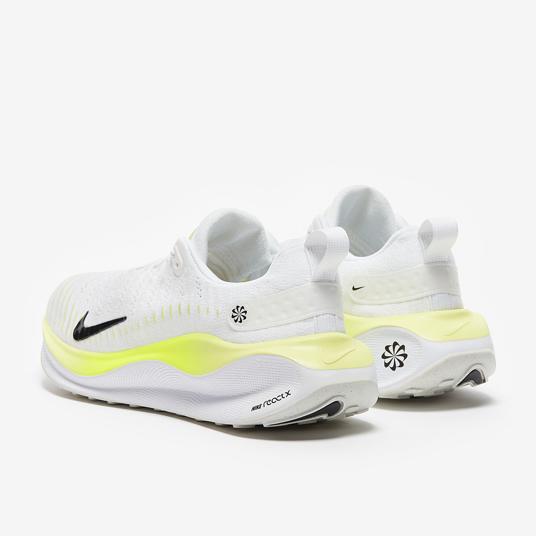 Nike Infinity Run Flyknit 4 - White/Black-LT Lemon Twist