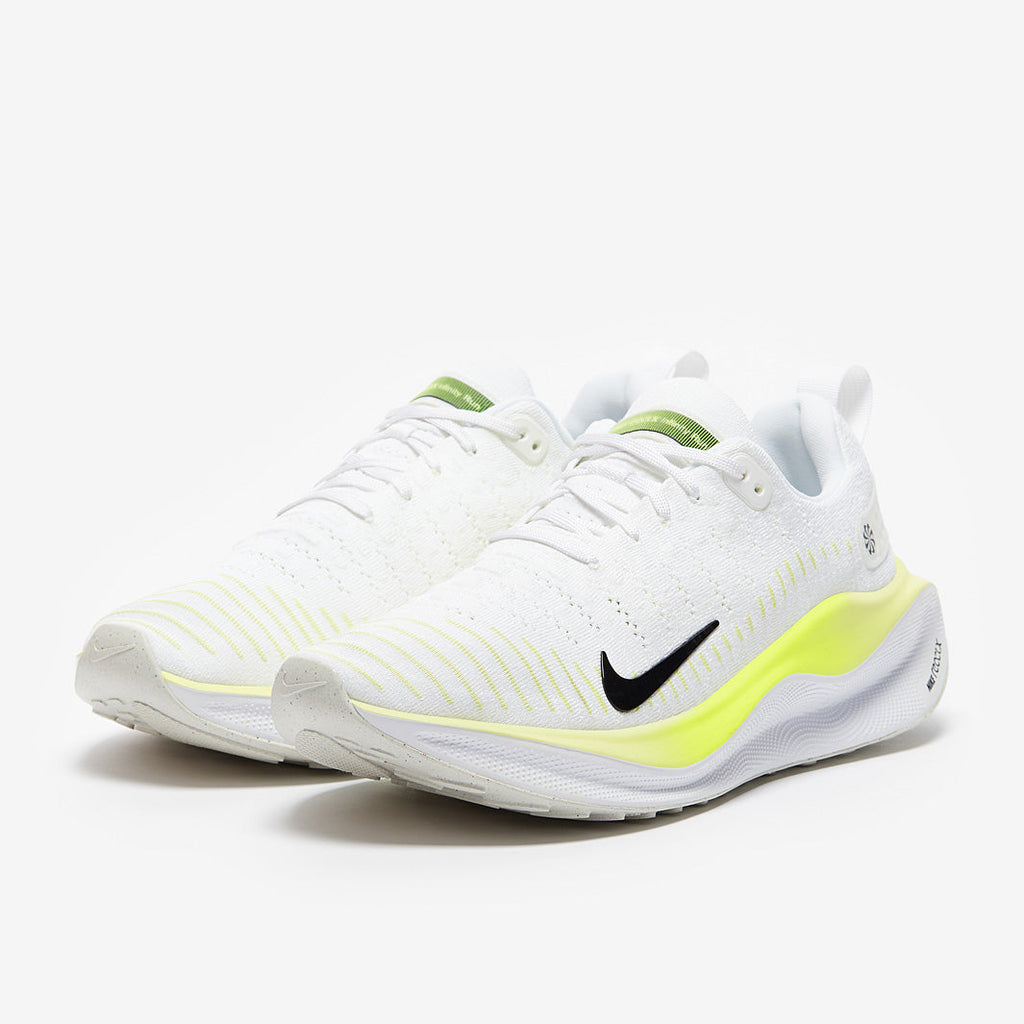 Nike Infinity Run Flyknit 4 - White/Black-LT Lemon Twist