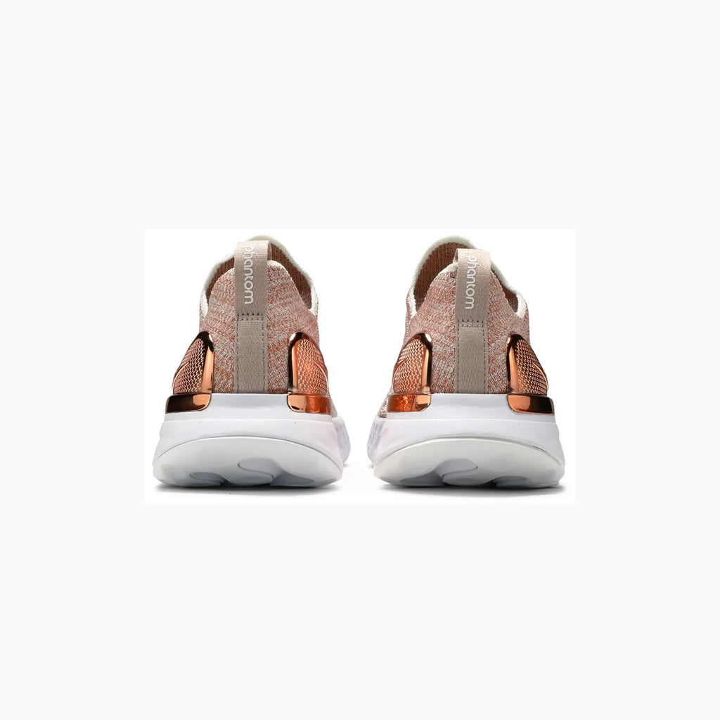 Nike React Phantom Run Flyknit 2 Premium 'Fossil Stone Metallic' Women's (2020)