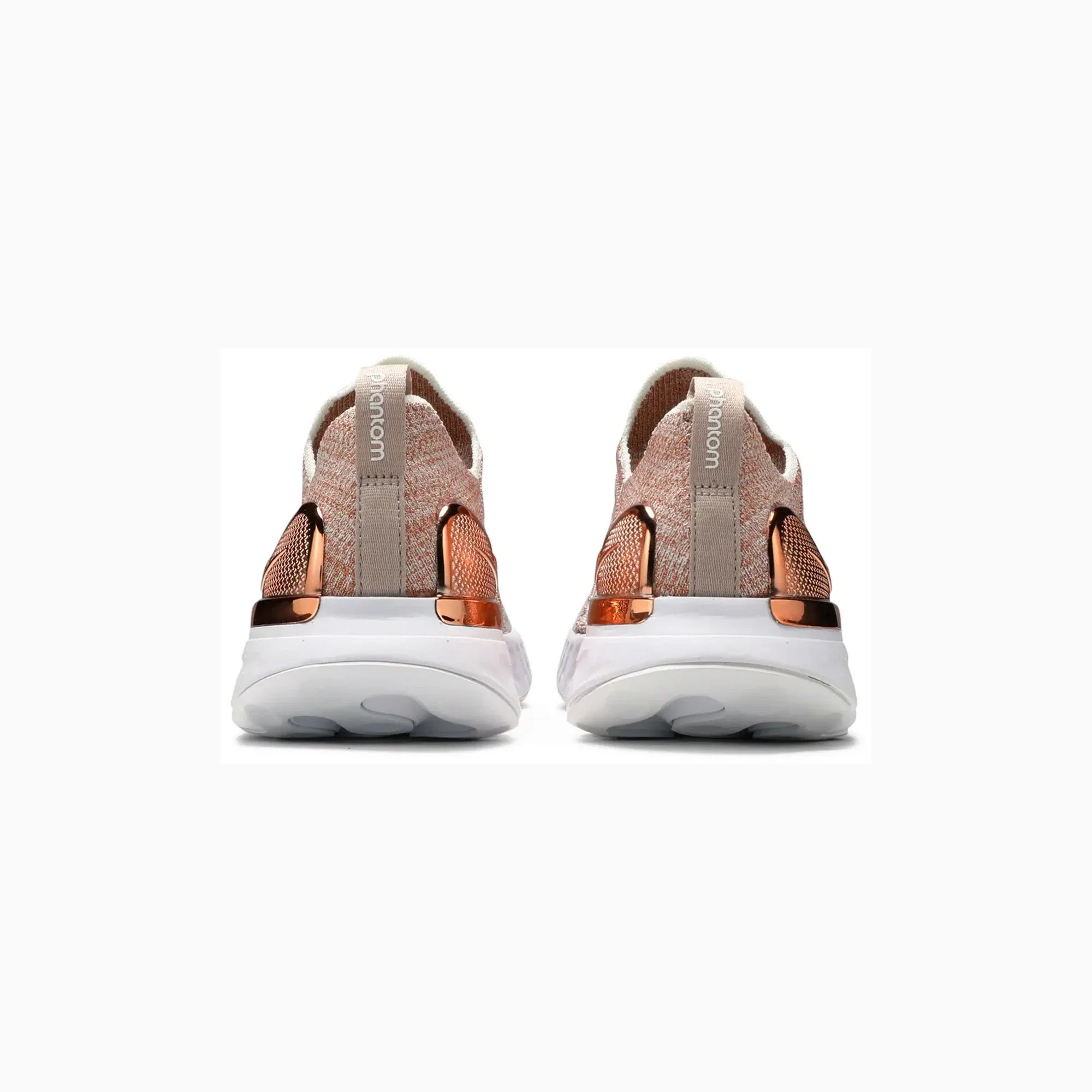 Nike React Phantom Run Flyknit 2 Premium 'Fossil Stone Metallic' Women's (2020)