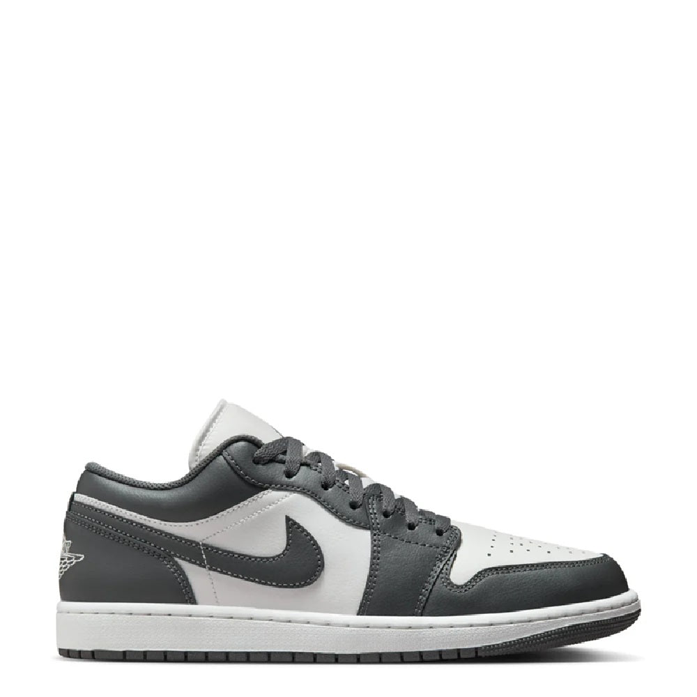 Men's Jordan 1 Low Iron Grey/summit White (553558 044) Sneakers - Premium Brand Shoes for Men and Women