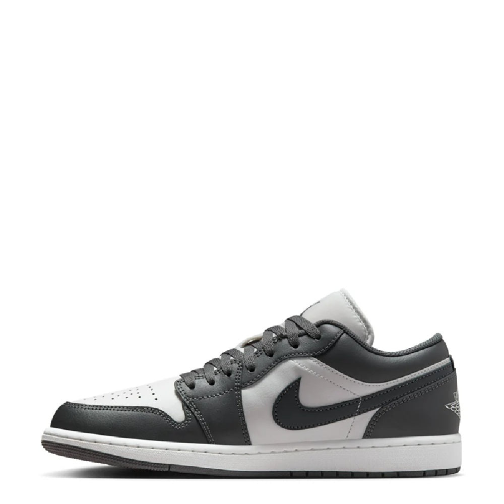 Men's Jordan 1 Low Iron Grey/summit White (553558 044) Sneakers - Premium Brand Shoes for Men and Women