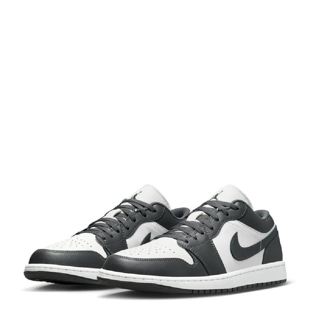 Men's Jordan 1 Low Iron Grey/summit White (553558 044) Sneakers - Premium Brand Shoes for Men and Women