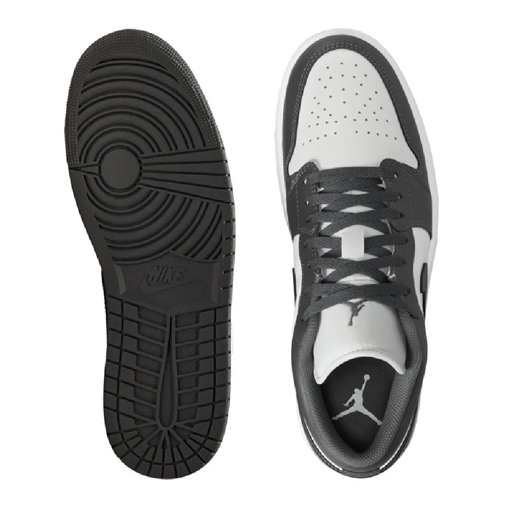 Men's Jordan 1 Low Iron Grey/summit White (553558 044) Sneakers - Premium Brand Shoes for Men and Women