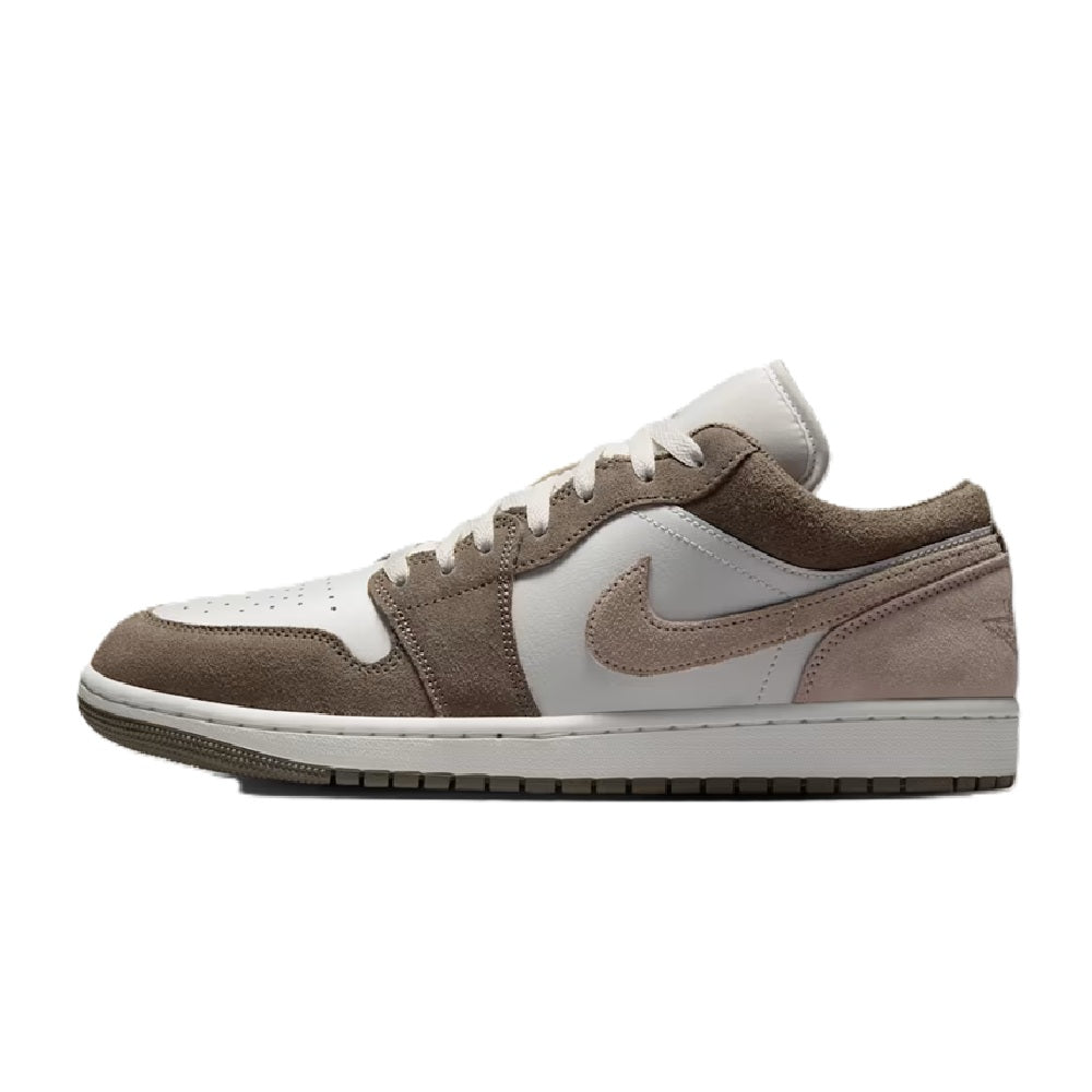 Men's Jordan 1 Low Olive Grey/enigma Stone (553558 046) Sneakers - Premium Brand Shoes for Men and Women