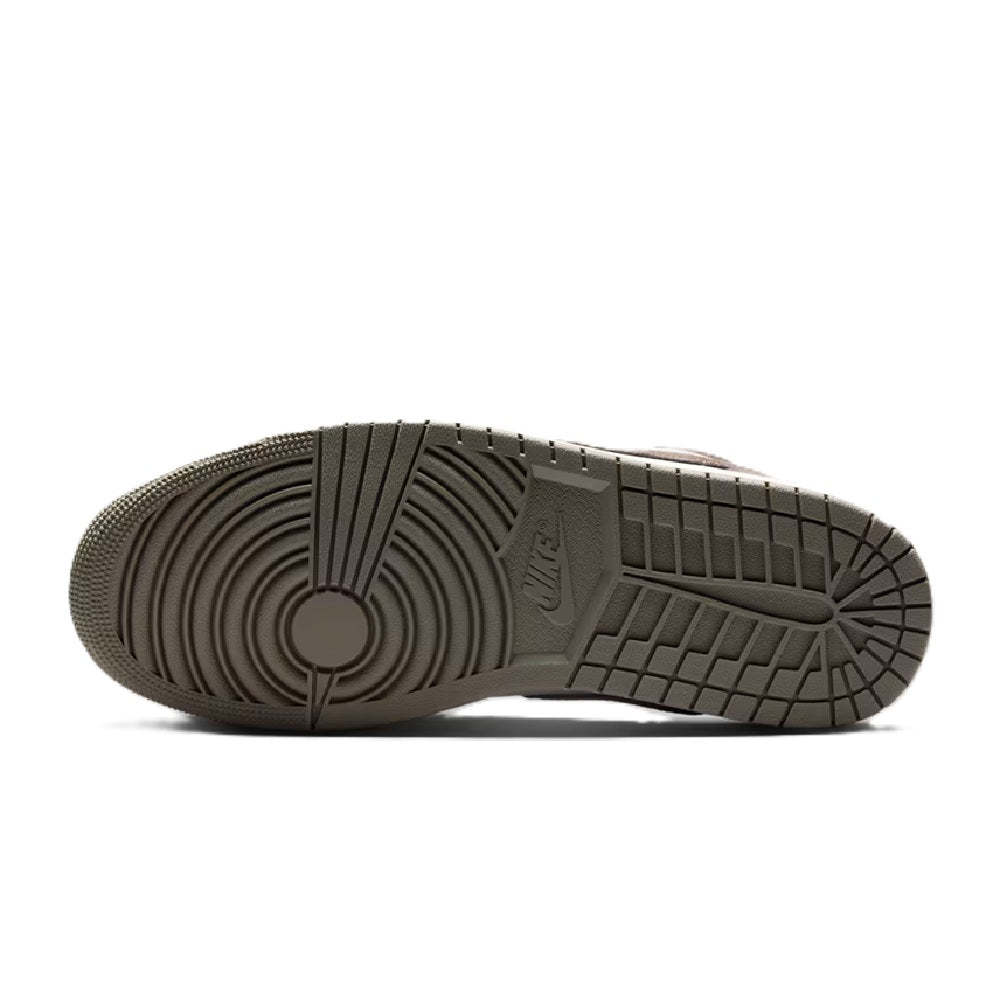 Men's Jordan 1 Low Olive Grey/enigma Stone (553558 046) Sneakers - Premium Brand Shoes for Men and Women