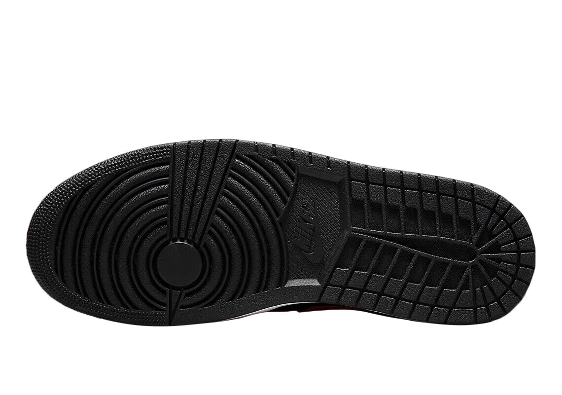 Men's Jordan 1 Low "white Toe" Black/fire Red-white (553558 063) Sneakers - Premium Brand Shoes for Men and Women