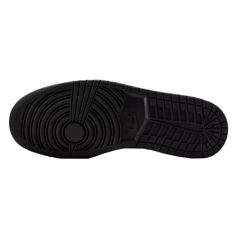 Men's Jordan 1 Low Black/starfish-white-sail (553558 081) Sneakers - Premium Brand Shoes for Men and Women
