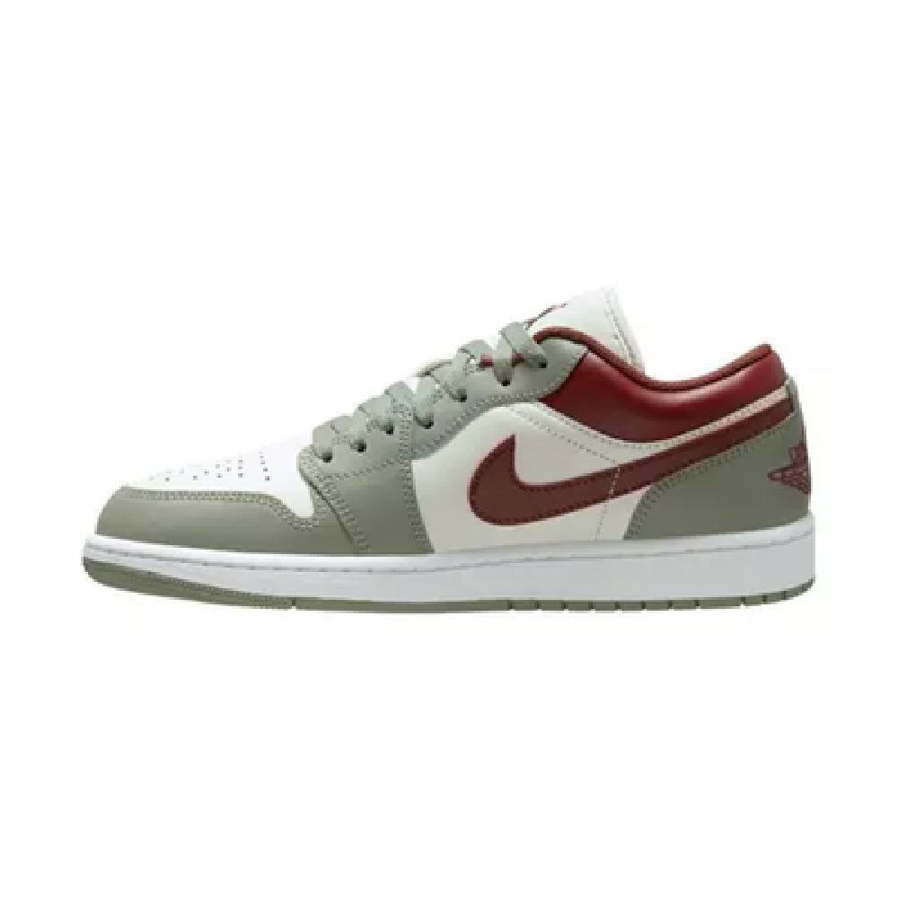 Men's Jordan 1 Low Sail/jade Horizon-summit White (553558 133) Sneakers - Premium Brand Shoes for Men and Women