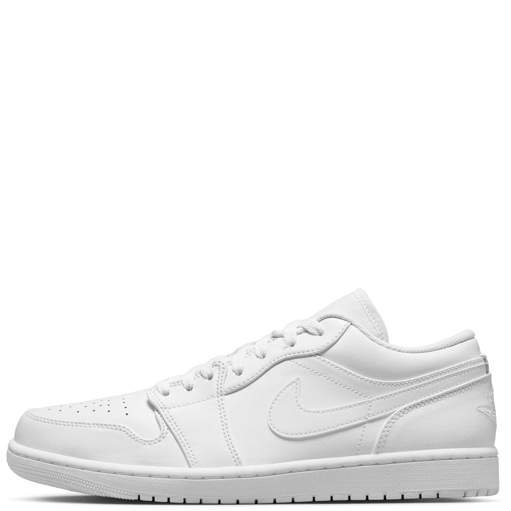 Men's Jordan 1 Low White/white-white (553558 136) Sneakers - Premium Brand Shoes for Men and Women
