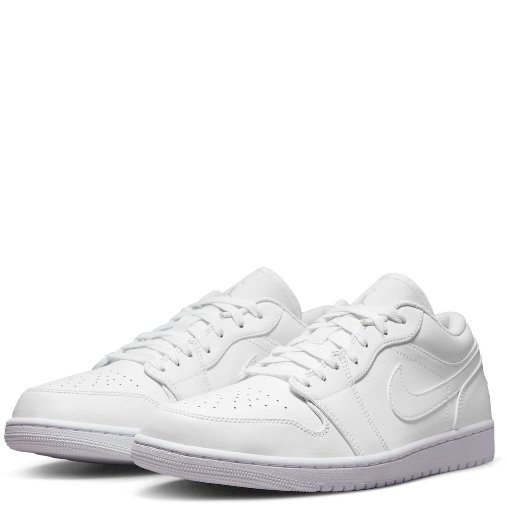 Men's Jordan 1 Low White/white-white (553558 136) Sneakers - Premium Brand Shoes for Men and Women