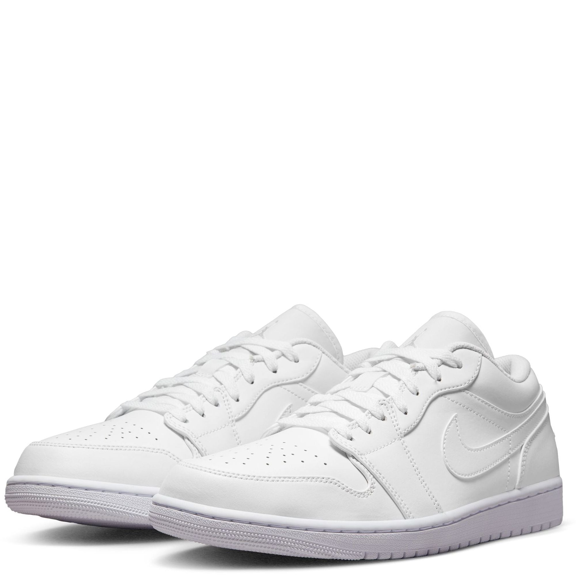 Men's Jordan 1 Low White/white-white (553558 136) Sneakers - Premium Brand Shoes for Men and Women