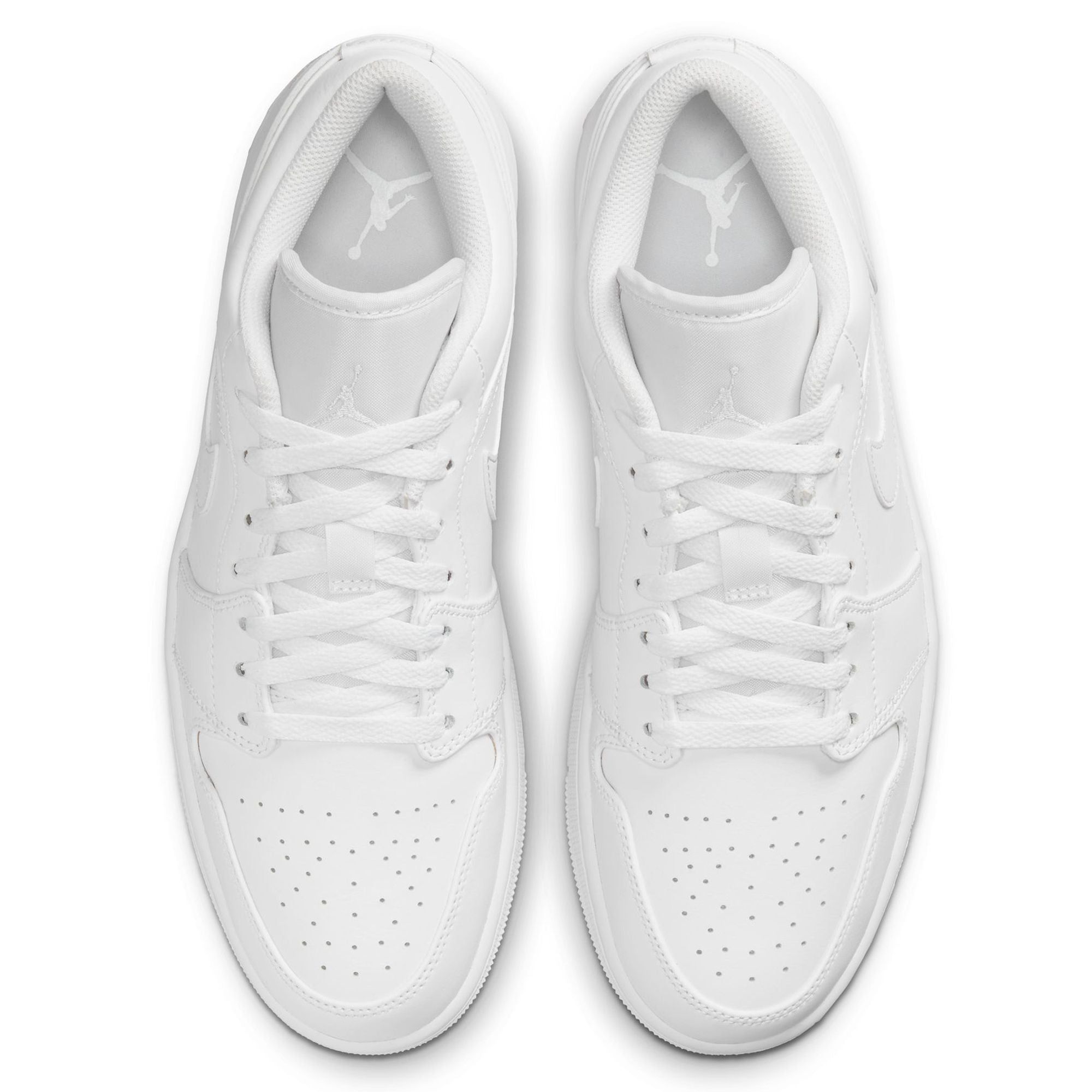 Men's Jordan 1 Low White/white-white (553558 136) Sneakers - Premium Brand Shoes for Men and Women