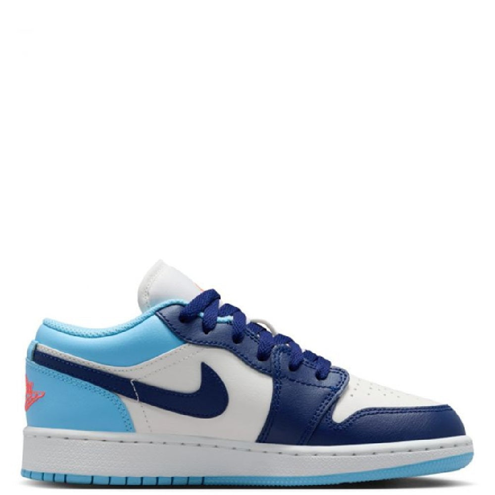 Men's Jordan 1 Low Sail/blue Void-blue Chill (553558 149) Sneakers - Premium Brand Shoes for Men and Women
