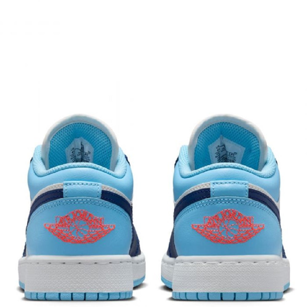 Men's Jordan 1 Low Sail/blue Void-blue Chill (553558 149) Sneakers - Premium Brand Shoes for Men and Women