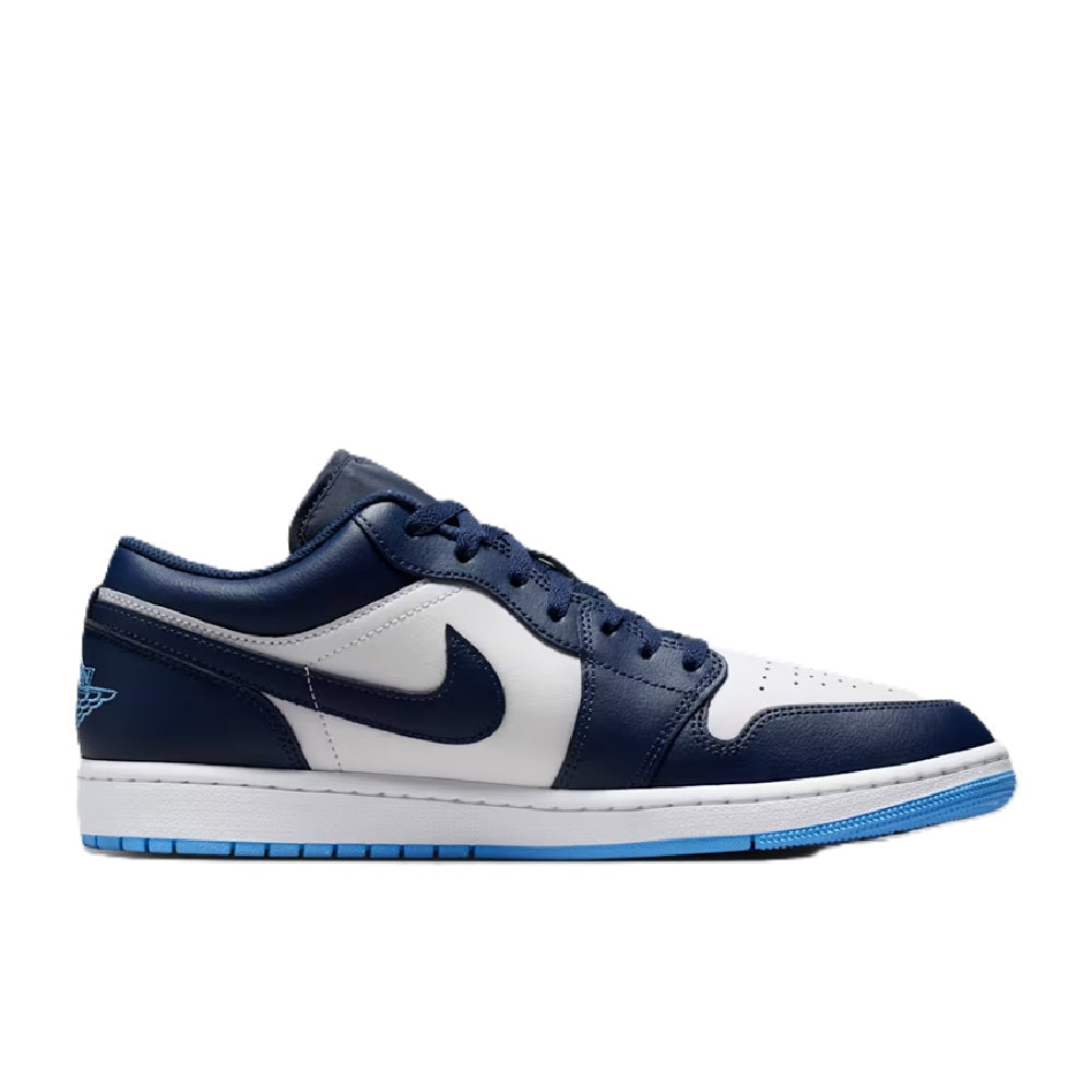 Men's Jordan 1 Low Midnight Navy/university Blue (553558 404) Sneakers - Premium Brand Shoes for Men and Women