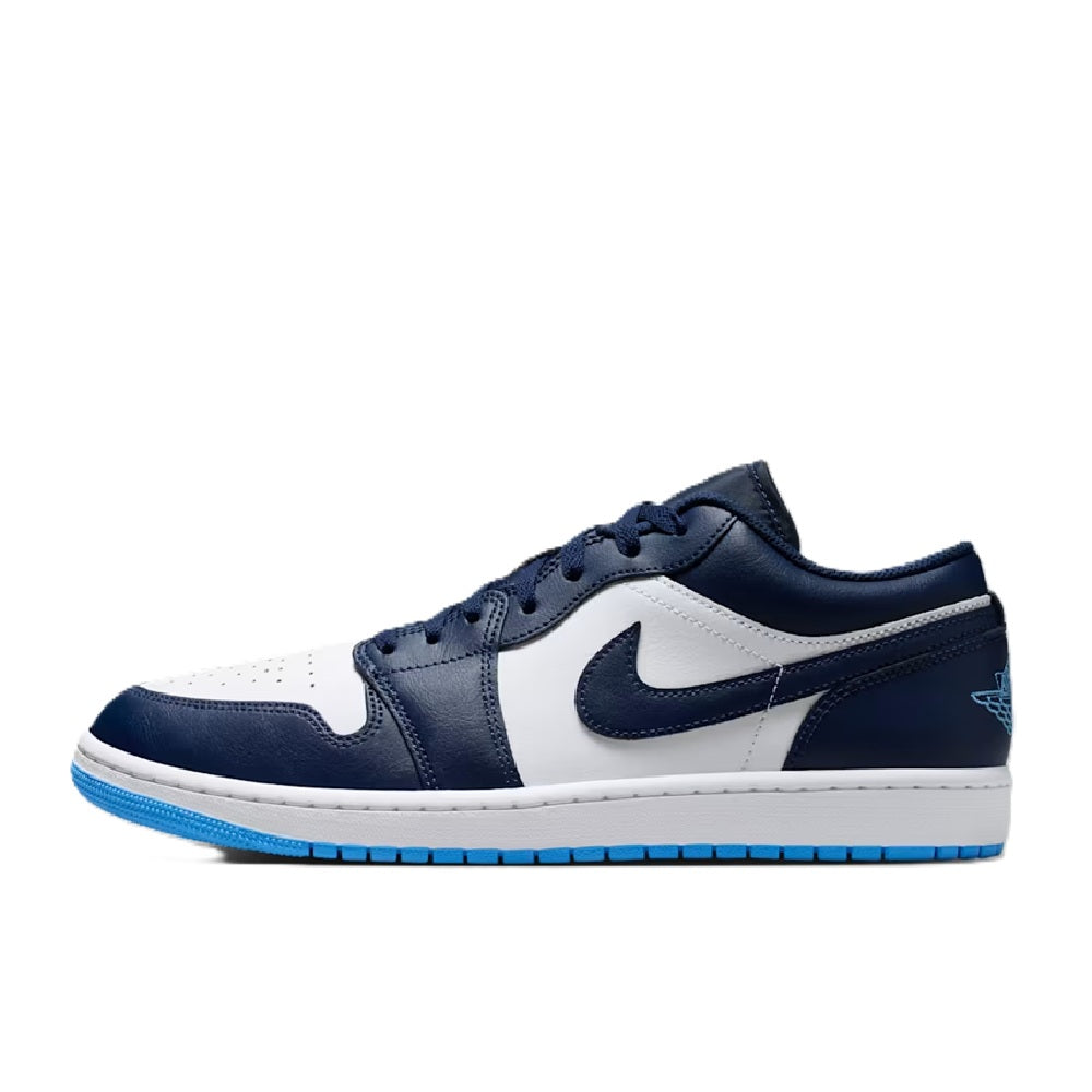 Men's Jordan 1 Low Midnight Navy/university Blue (553558 404) Sneakers - Premium Brand Shoes for Men and Women